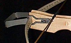 bow irons closeup